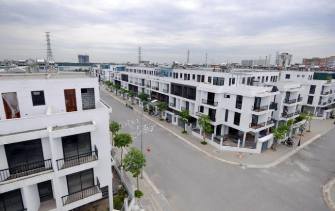 Quận Hoàng Mai tháng 5/2018 từng phải nhắc Dự án khu chức năng đô thị Ao Sào của Công ty CP Đầu tư và Phát triển Lũng Lô 5, đang nợ số tiền sử dụng đất là 323 tỷ đồng. Ảnh Danviet.vn
