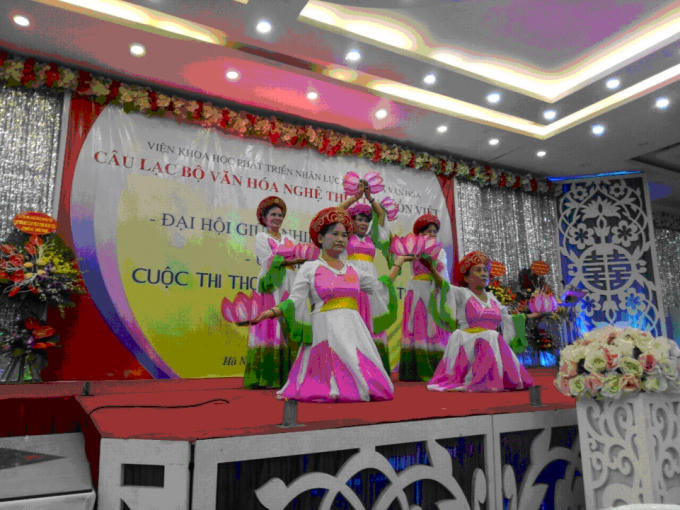 Tiết mục văn nghệ chi nhánh tỉnh Đồng Nai.