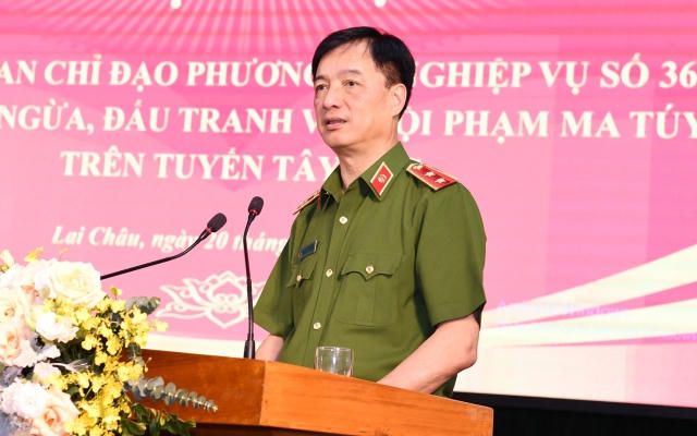 Thứ trưởng Bộ Công an: Triệt phá đường dây mua bán, vận chuyển ma túy từ sớm, từ xa, từ nơi xuất phát