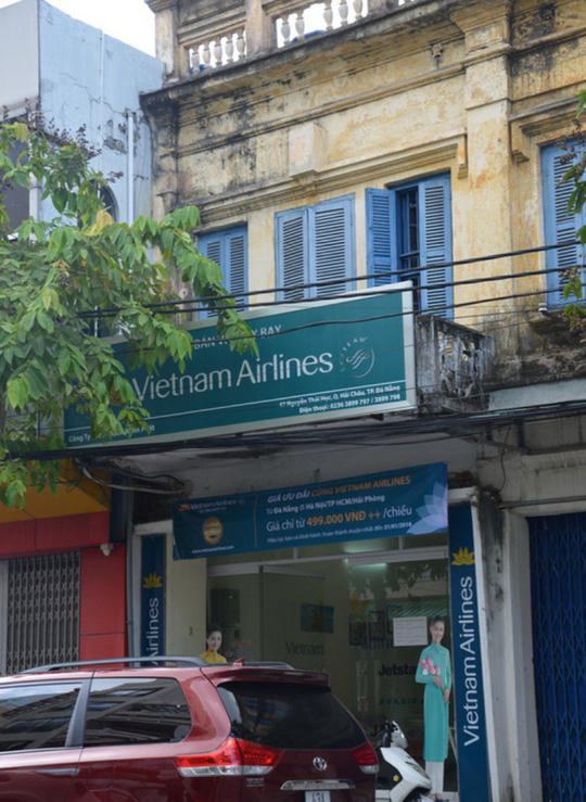 Cơ sở nhà đất công số 47 Nguyễn Thái Học có liên quan đến Vũ "nhôm" - Ảnh: NLĐ.