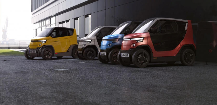 City Transformer là sự kết hợp sự linh hoạt của chiếc xe máy với độ an toàn của một chiếc xe hơi. Ảnh: Carscoops