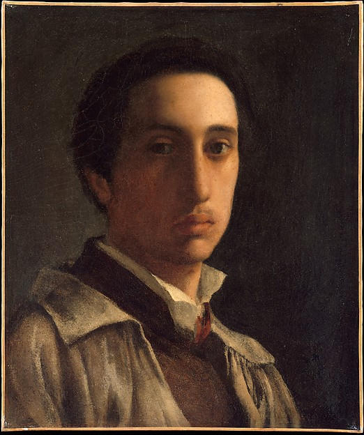 Một bức chân dung tự họa của Edgar Degas.
