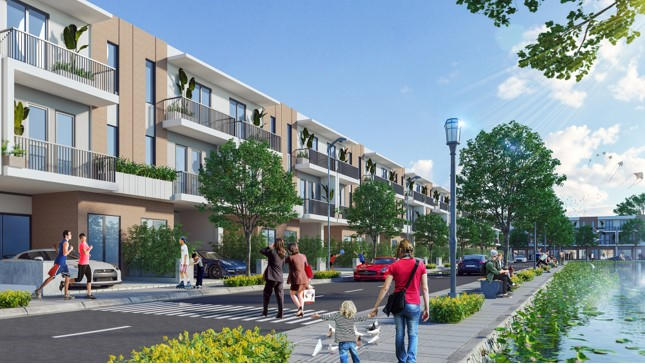 Phối cảnh một góc dự án