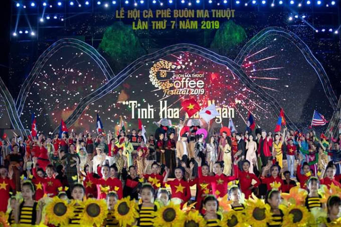 Đắk Lắk: Lễ hội c&agrave; ph&ecirc; Bu&ocirc;n Ma Thuột lần thứ 7 t&ocirc;n vinh Tinh hoa đại ng&agrave;n