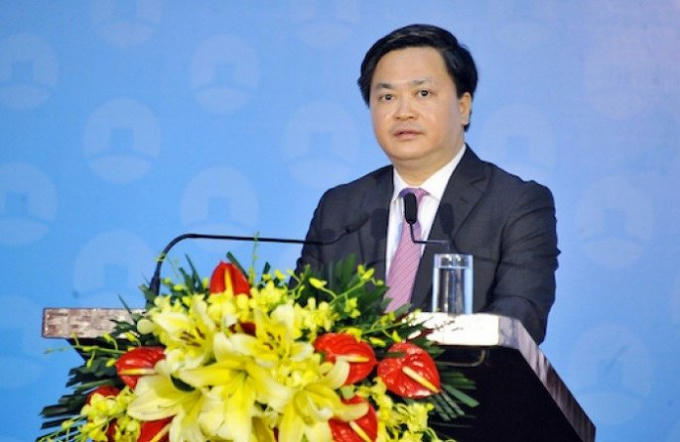 Ông Lê Đức Thọ, Tổng giám đốc VietinBank. (Ảnh: Phúc Lâm)