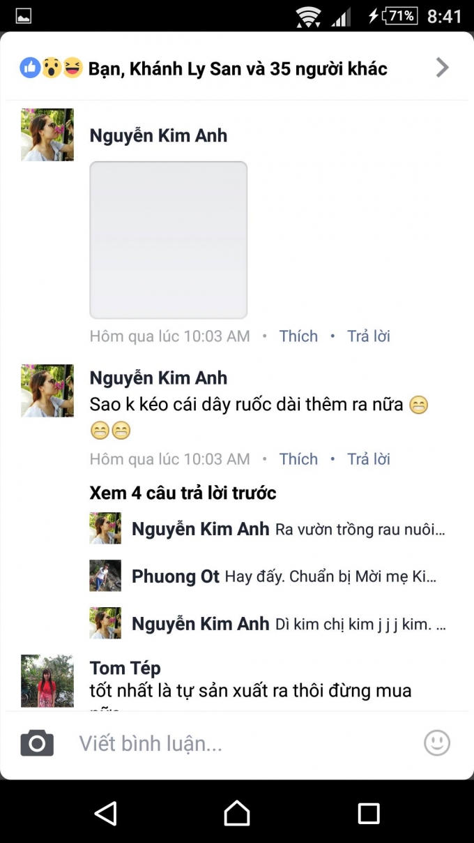 Tốt nhất là tự sản xuất.