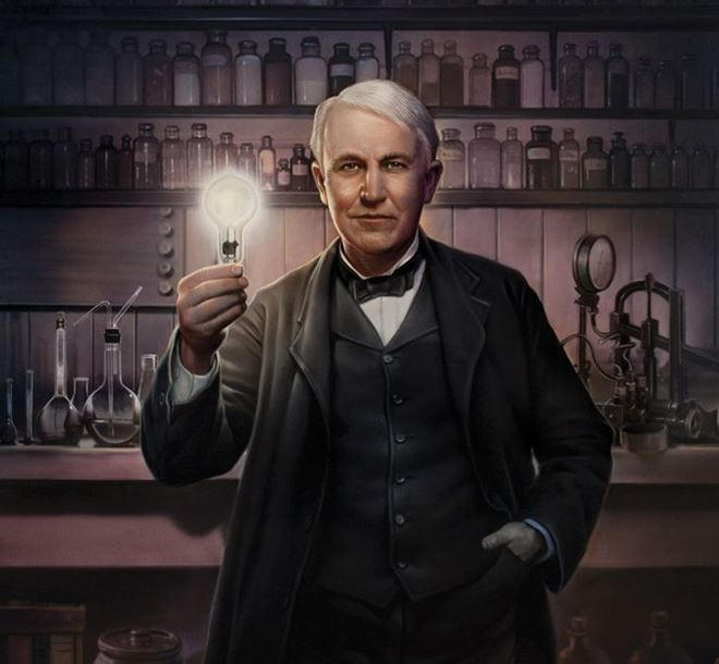 Bìa trên tạp chí TIME có đặc tả hình ảnh việc Thomas Edison phát minh ra bóng đèn, và một ý tưởng nút bấm tạo ra dòng điện hủy diệt cả thế giới