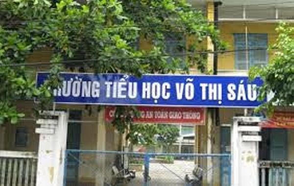 Trường tiểu học Võ Thị Sáu bị tố có nhiều sai phạm.