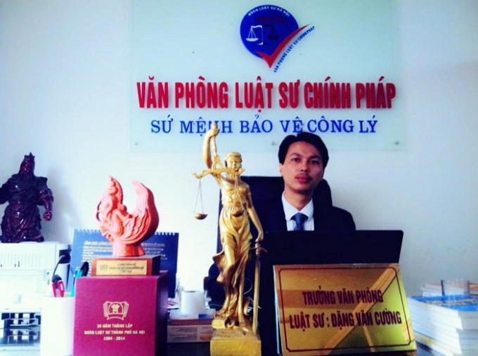 Luật sư Đặng Văn Cường