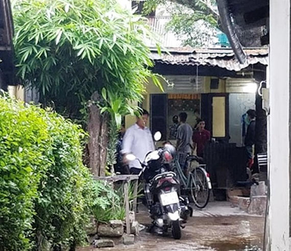 Ngôi nhà nơi xảy ra vụ việc. (Ảnh: CĐ)