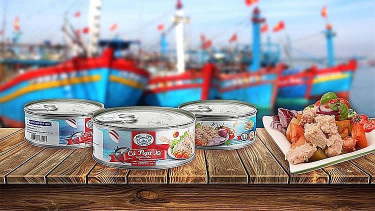 Xuất khẩu cá ngừ đóng hộp Việt Nam giảm mạnh và gần chạm đáy trong 2 năm qua. (Ảnh:IT)