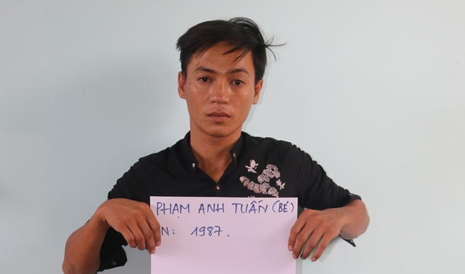 Đối tượng Tuấn. (Ảnh: báo Công an nhân dân)