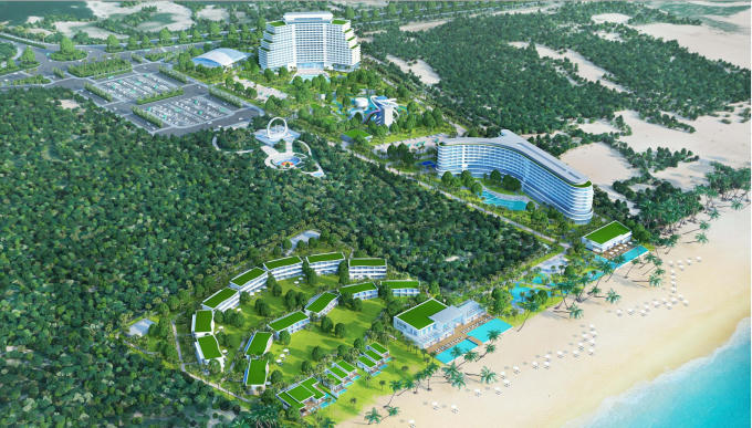 Bãi Dài - Cam Ranh đang thu hút mạnh mẽ những dự án quy mô lớn. Tiêu biểu là dự án Cam Ranh Riviera Beach Resort &amp; Spa chính thức hoạt động từ năm 2015.