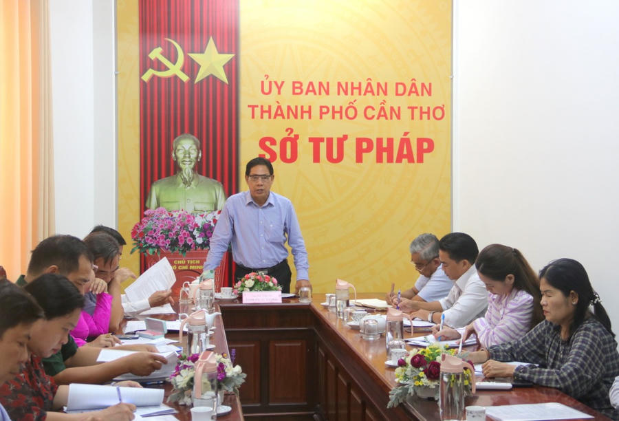 Ban Tổ chức họp trao đổi, thống nhất các nội dung của cuộc thi