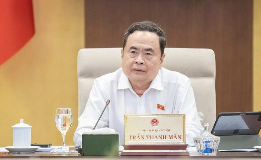 Chủ tịch Quốc hội Trần Thanh Mẫn. Ảnh: Media Quốc hội