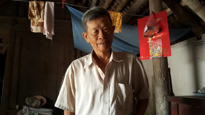 Ông Nguyễn Văn Cù kể chuyện về người vợ mình lúc đó.