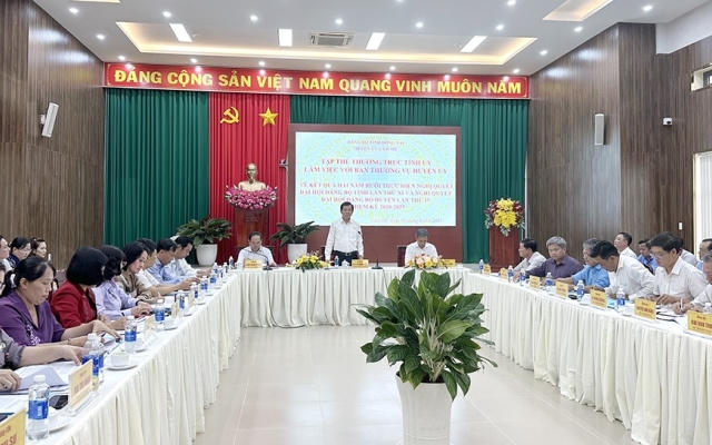 Cẩm Mỹ phấn đấu trở thành huyện Nông thôn mới nâng cao vào năm 2025