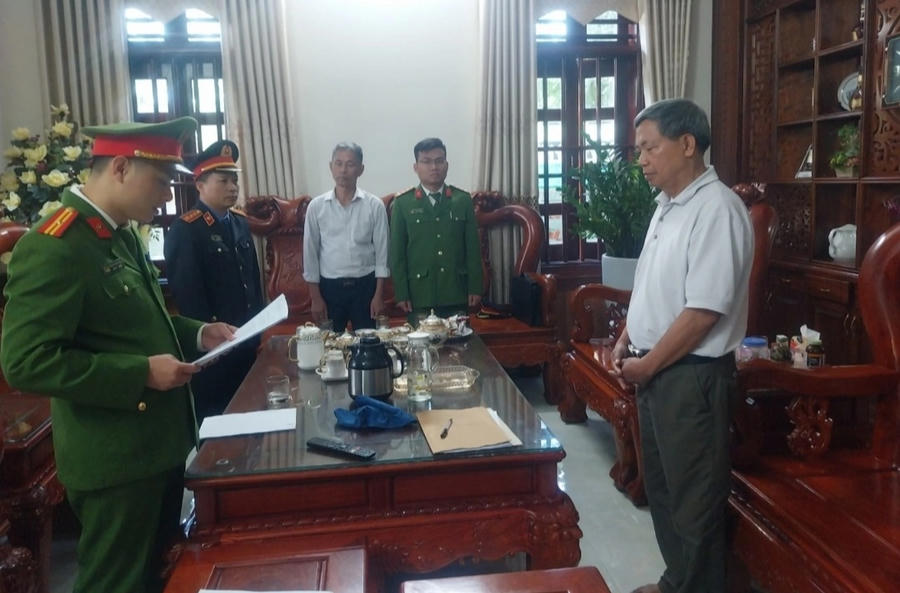 Ông Ngô Đình Chén, cựu Phó Giám đốc Sở Tài chính Thanh Hóa bị khởi tố, bắt giam. (Ảnh: Viện Kiểm sát nhân dân tỉnh Thanh Hóa).