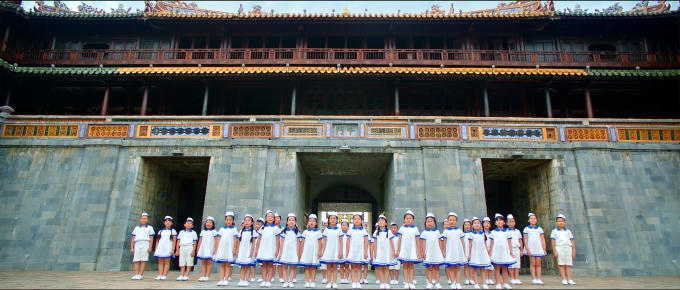 Cảnh quay tại Đại Nội - TP Huế.