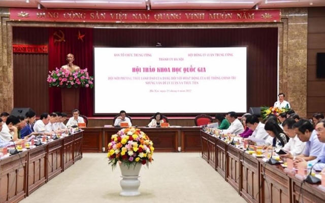 Đổi mới phương thức lãnh đạo và nâng cao năng lực cầm quyền của Đảng