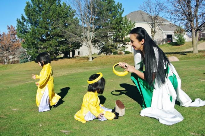 Những phúc giây cùng gia đình