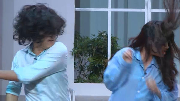 Nhã Phương bị Trường Giang tát vì không chịu chia tay. Ảnh: Internet