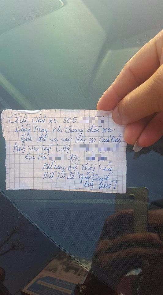 Lời nhắn nhủ rất chân thành, thật thà và đáng yêu.