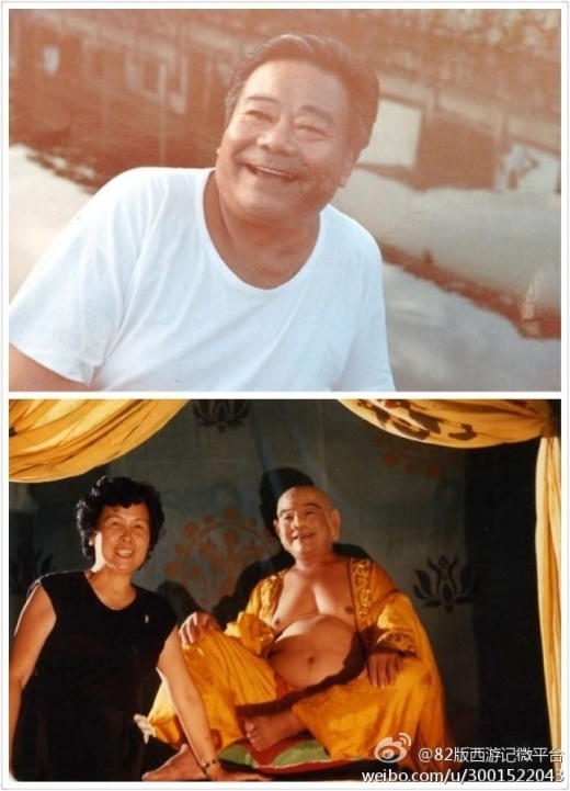 Không ai có thể đóng phật Di Lặc giống như nam diễn viên Thiết Ngưu. Ảnh: internet.