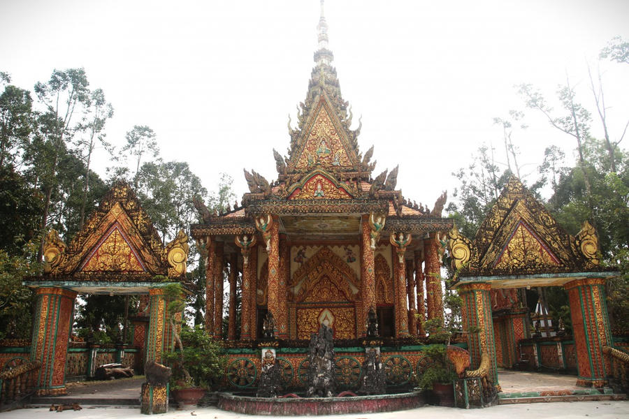 Chùa Đìa Muồng lưu giữ nét văn hóa của người dân Khmer