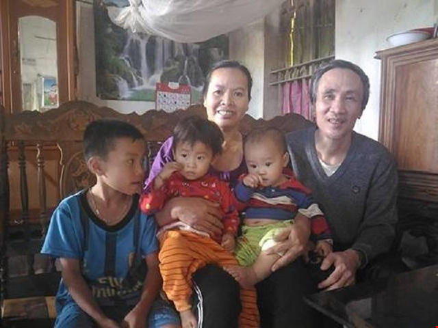 Ông Hàn Đức Long được đón Tết cùng gia đình sau 11 năm (ảnh PLO).