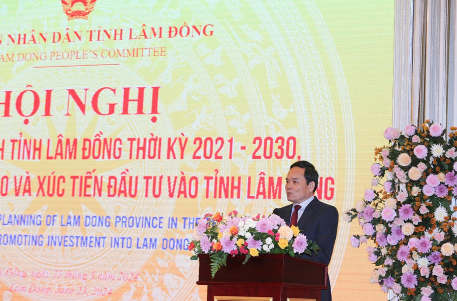 Phó Thủ tướng Trần Lưu Quang lưu ý những vấn đề để Lâm Đồng thực hiện tốt quy hoạch.