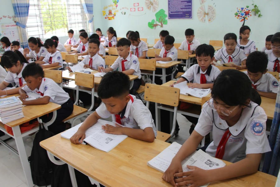 Dự thảo Chương trình giáo dục phổ thông môn tiếng Raglai cấp tiểu học. (Ảnh minh họa: thuvienkhanhhoa.gov.vn)