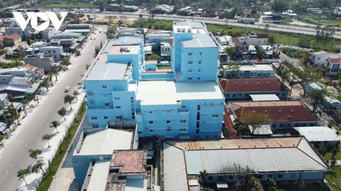 Bệnh viện Phụ sản-Nhi Quảng Nam xây dựng xong nhưng chưa đưa vào hoạt động.
