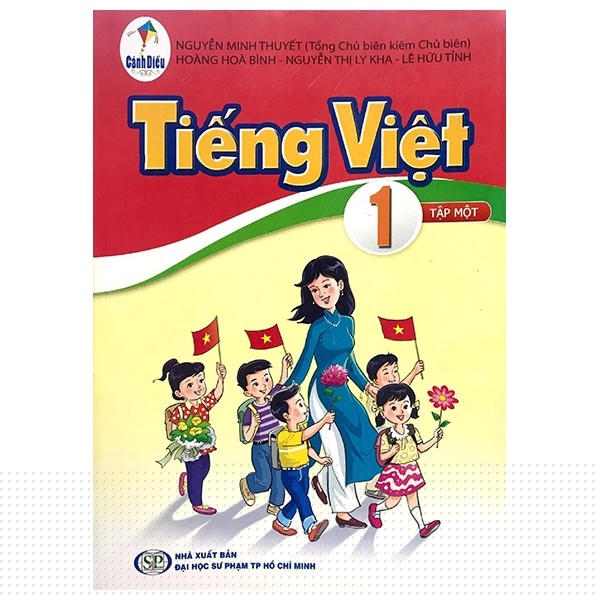 Bìa SGK Tiếng Việt 1 - Cánh diều.