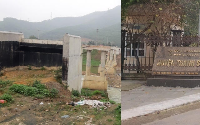 UBND huyện Thanh Sơn bị