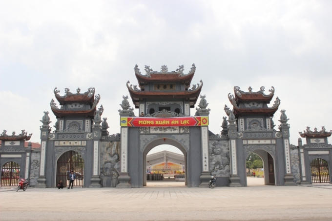 Chùa Trình, nơi sẽ diễn ra lễ Khai Hội xuân Yên Tử 2017.
