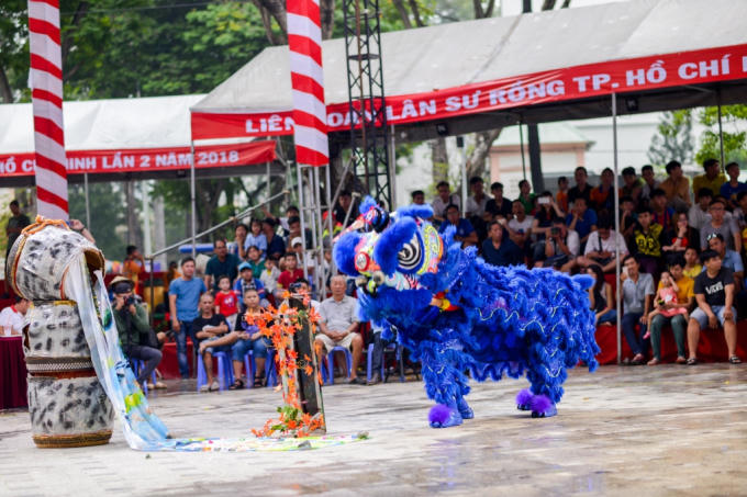 Điểm lại những phần thi ấn tượng tại Liên hoan Lân Sư Rồng TP.HCM năm 2018