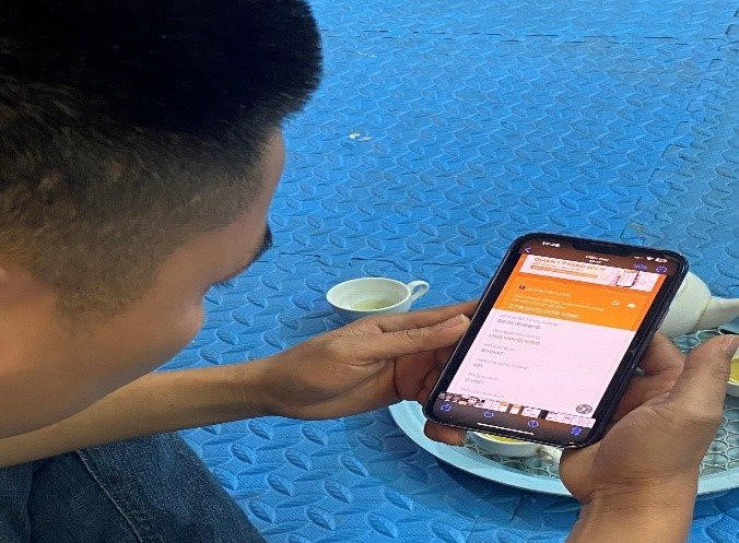 Tin nhắn giả mạo chuyển tiền thành công.