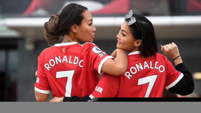 Người hâm mộ mặc áo số 7 của Ronaldo