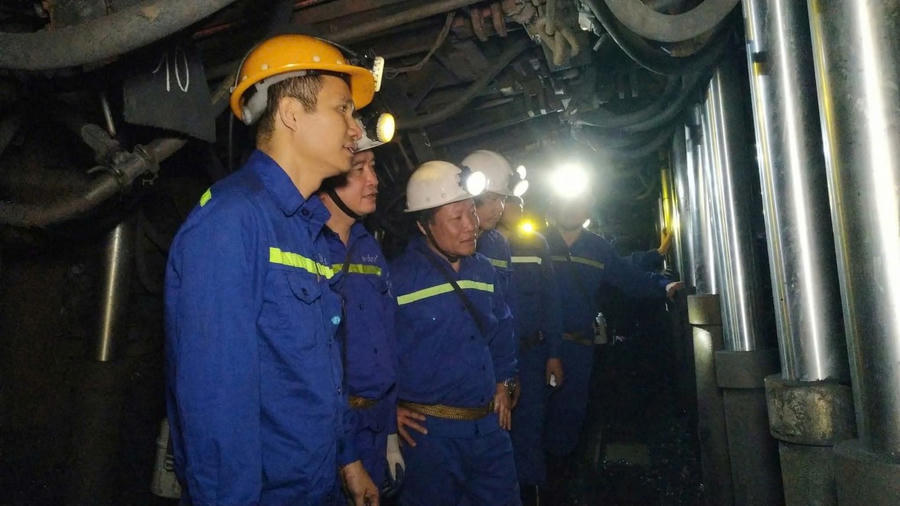 Tính đến hết tháng 7/2025, sản lượng than nguyên khai của công ty đạt 1,3 triệu tấn. (Ảnh :Than Khe Chàm).