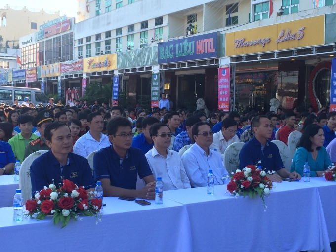 Hình ảnh tại buổi lễ phát động phong trào “Ngày chủ nhật xanh – sạch – đẹp” 2016.