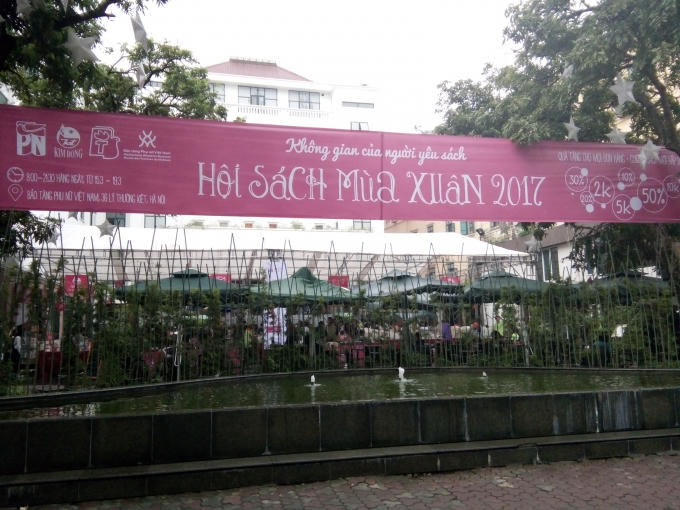 Hội sách chính thức khai mạc và mở cửa đón khách từ sáng nay 15/3.