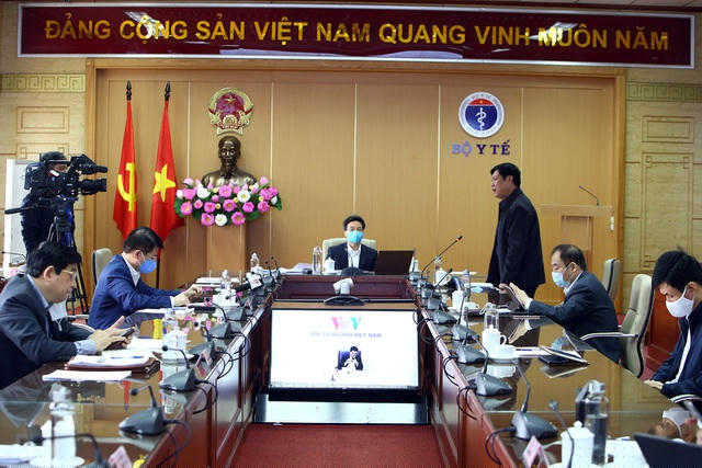 Ban chỉ đạo quốc gia họp sáng 8/4 dưới sự chủ trì của Phó Thủ tướng Vũ Đức Đam.