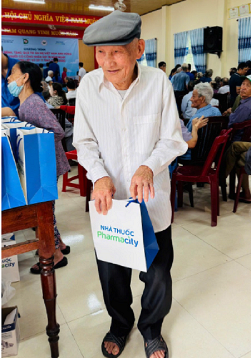 Hệ thống nhà thuốc Pharmacity chăm sóc sức khỏe người có công với đất nước tại Quảng Trị