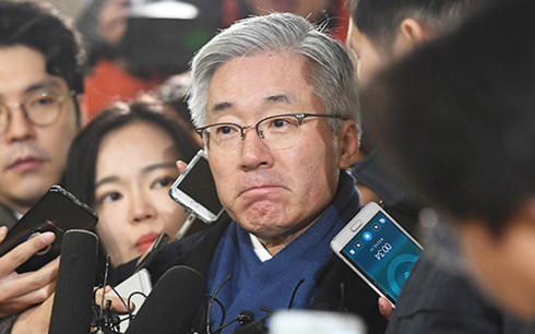 Cựu Bộ trưởng Văn hóa Hàn Quốc Kim Jong-deok. (Ảnh: Yonhap)