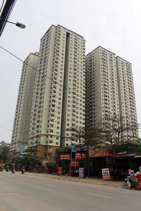 Tòa nhà giá rẻ CT6 khu đô thị Xa La