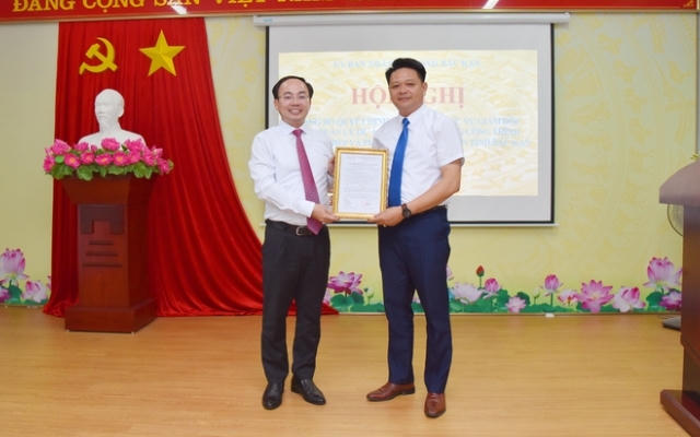 Bổ nhiệm Giám đốc BQL dự án đầu tư xây dựng công trình NN&amp;amp;PTNT Bắc Kạn