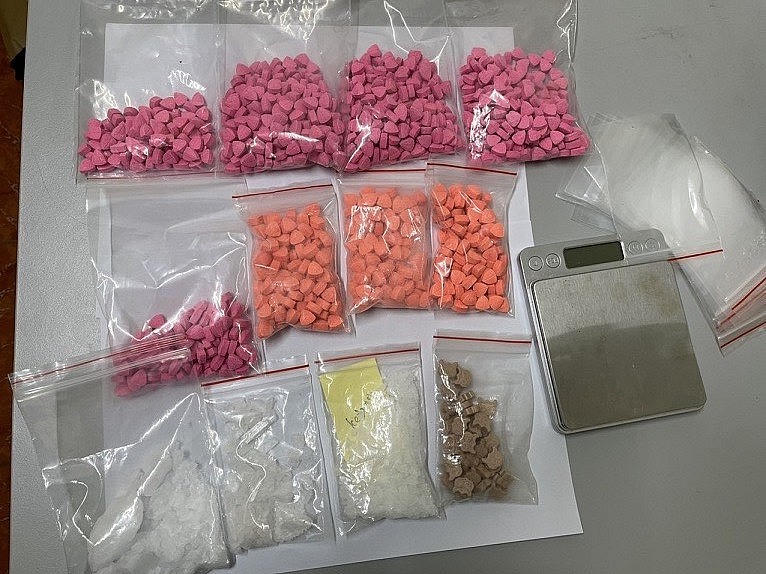 Tang vật ma tuý trong một chuyên án được Phòng Cảnh sát điều tra tội phạm về ma túy Công an tỉnh đấu tranh triệt phá thành công. Ảnh: Công an Hải Dương.