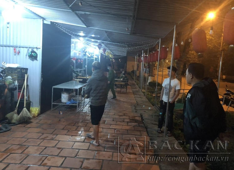 Hiện trường nơi xảy ra vụ việc. Ảnh: Công an Bắc Kạn