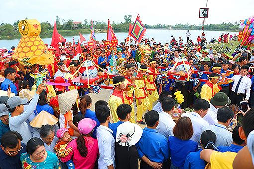 Quảng Bình: Khai hội Di tích lịch sử Quốc gia chùa Hoằng Phúc